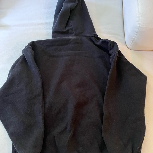 Skims oversized fleece in onyx. Size small - Picture 3 of 3